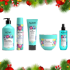 AGIVA Geschenkset Damen : Shampoo 1L, Haarkur 300ml, Trockenshampoo 200ml, Haarcreme 250ml, Liquid Conditioner 200ml