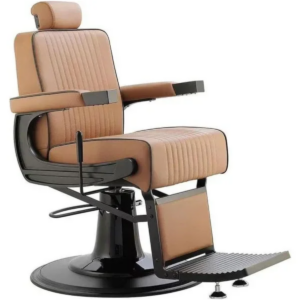 WK DOUR - CAMEL BARBER CHAIR / Barberstuhl Herrenfrisierstuhl