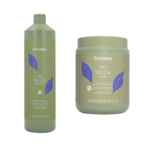 SPARSET Echosline No Yellow Set - 1000ml Shampoo + 1000ml Haarmaske