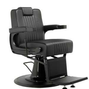 WK  FADE 2.0 - BLACK BARBER CHAIR / Barberstuhl Herrenfrisierstuhl