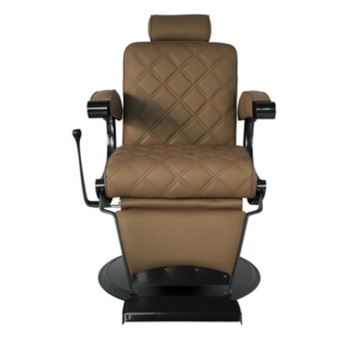 WK HAWK BROWN BARBER CHAIR / Barberstuhl Herrenfrisierstuhl – Bild 2