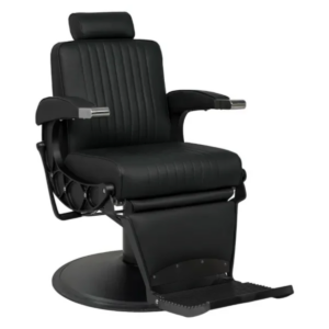 WK MUSTANG  BLACK BARBER CHAIR / Barberstuhl Herrenfrisierstuhl
