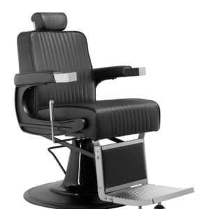 WK QUIFF - BLACK BARBER CHAIR / Barberstuhl Herrenfrisierstuhl