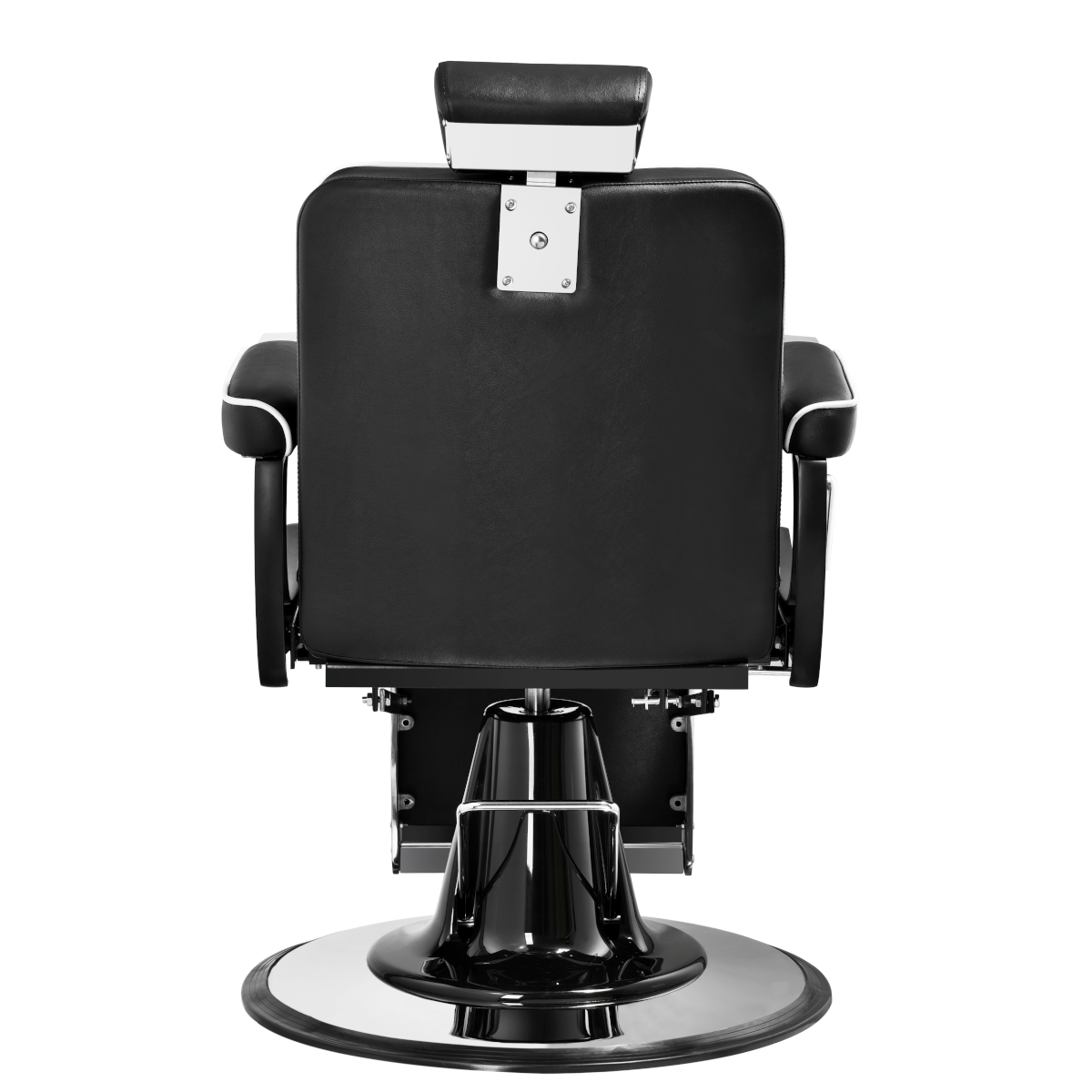 WK  TEMPLE - BLACK BARBER CHAIR / Barberstuhl Herrenfrisierstuhl – Bild 3