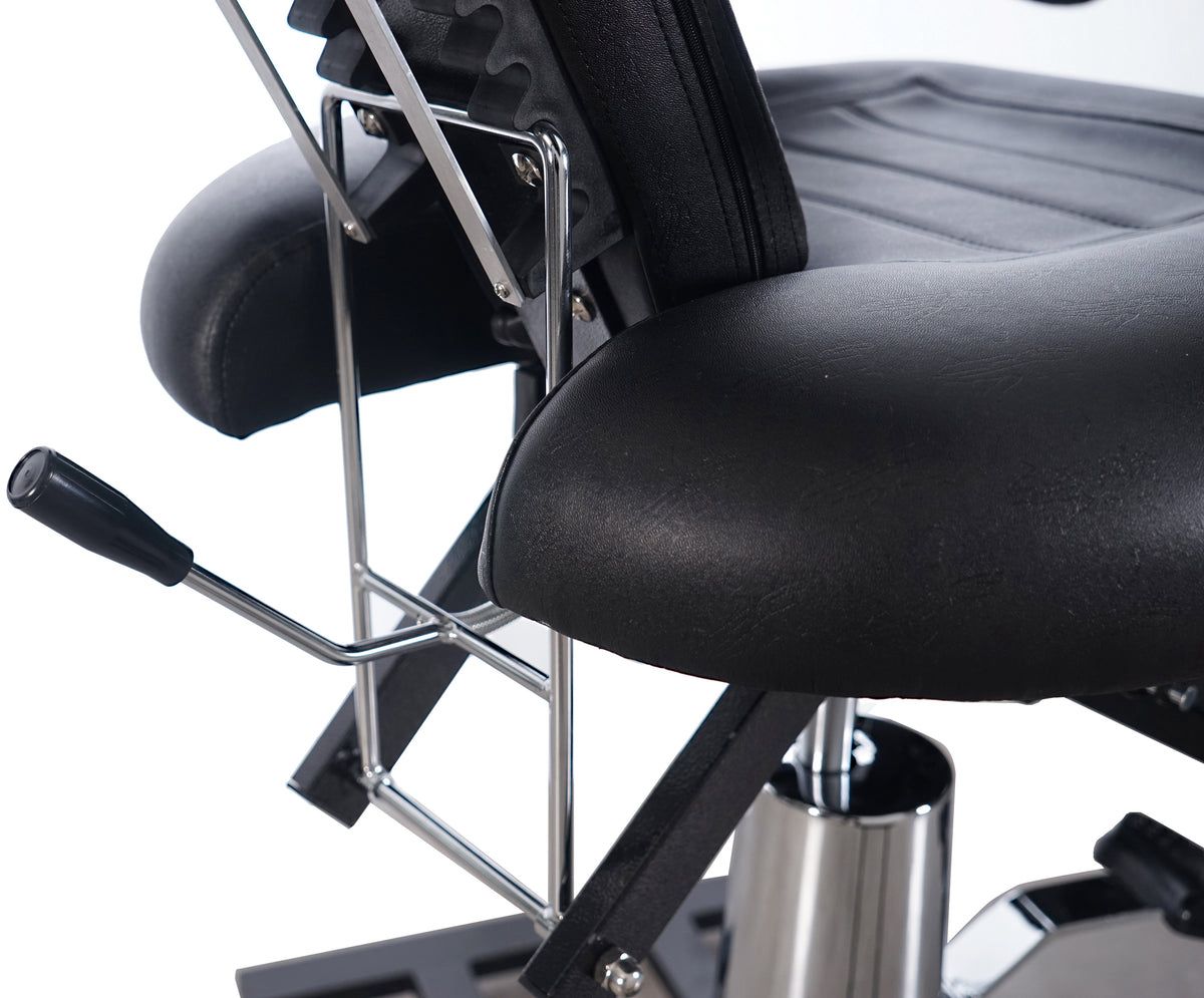 BP Hydraulische Tattooliege Massageliege Kosmetikliege Therapieliege 0232 Schwarz – Bild 7
