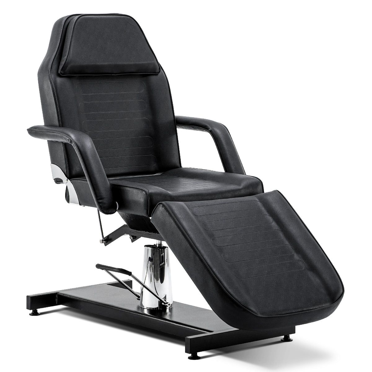 BP Hydraulische Kosmetikliege Therapieliege Massageliege Tattooliege 0006 Schwarz