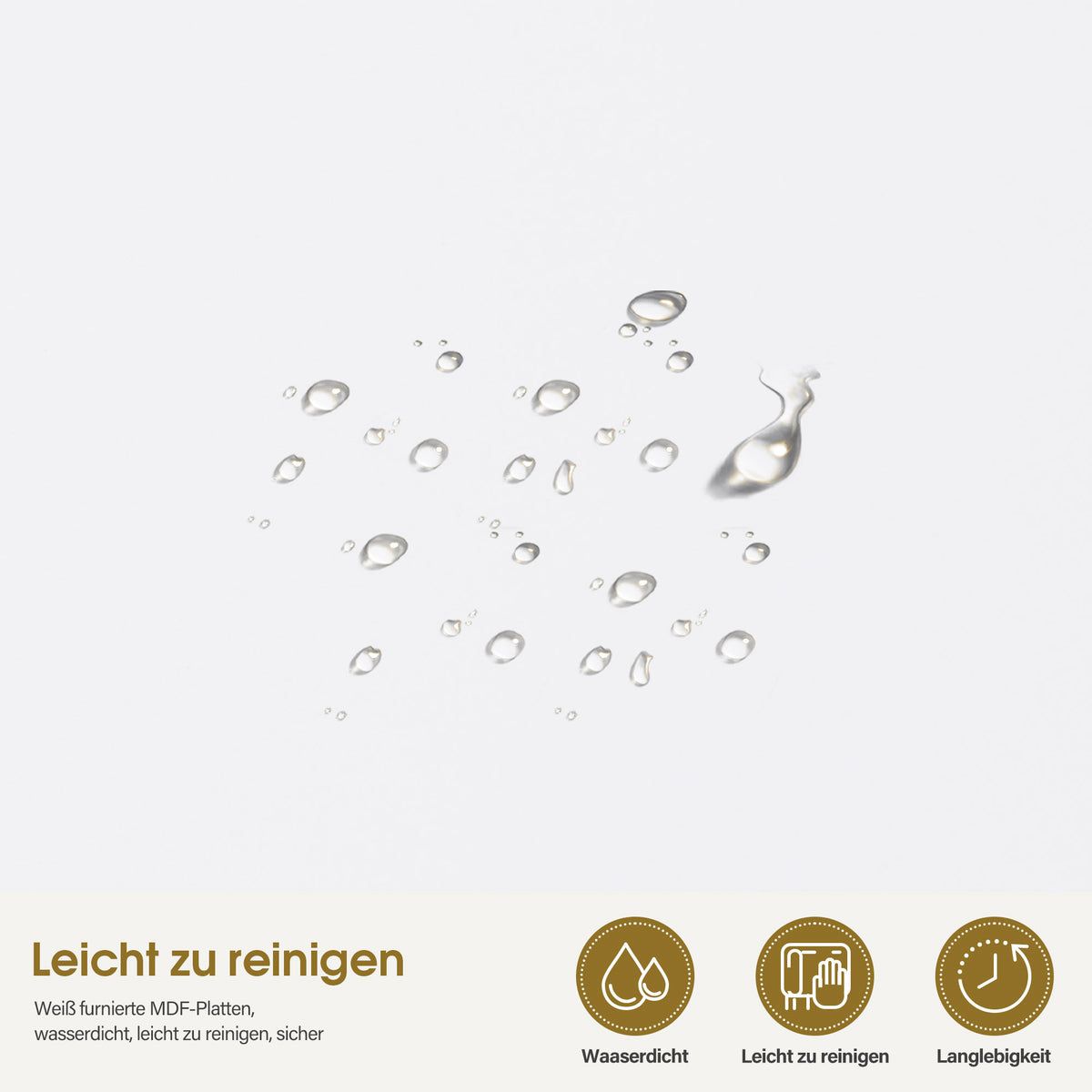 BP Manikürtisch mit 4 Schubladen Regal 2 Ablagen & Glasplatte Nageltisch mit Absaugung & 2 Staubsaugerbeuteln Nagelfrisiertisch Holz Schreibtisch für Nagelstudio 2442 – Bild 3