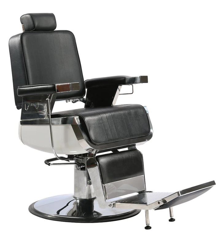 MIRPLAY Barberstuhl - Herrenfriseurstuhl Klassisch BART