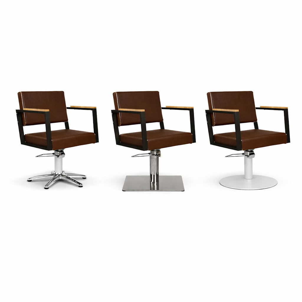 MIRPLAY Friseurstuhl - Damenstuhl Frisierstuhl OCEAN BR Modelle Auswählbar
