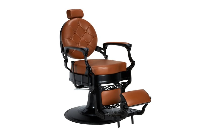 MIRPLAY Barberstuhl - Herrenfriseurstuhl CHECK BR
