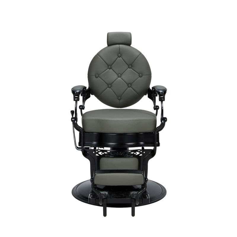 MIRPLAY Barberstuhl - Herrenfriseurstuhl CHECK GY – Bild 5