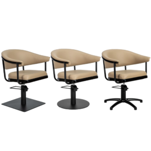 MIRPLAY Friseurstuhl – Damenstuhl Frisierstuhl LYRA BE Modelle Auswählbar