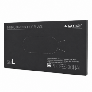 Comair Nitrilhandschuhe sz 100er Box puderfrei Schwarz ( Größe L )