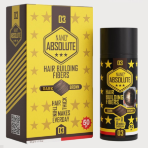 Nano Absolute Hair Building Fibers Haarpuder Topik 50g Dark Brown / Dunkelbraun